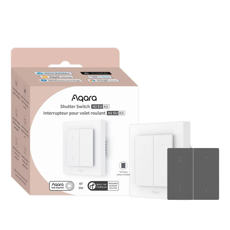 Смарт ключ за щори Aqara Shutter Switch H2 EU