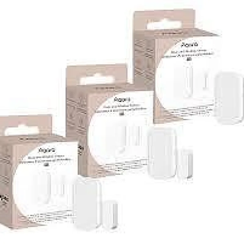 Промо пакет Aqara смарт сензори за врати и прозорци AQARA Door & Window Sensor Т1 ZigBee 3.0 3 бр.