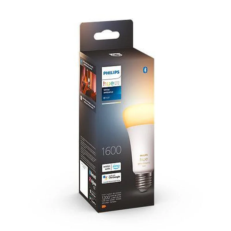 Philips HUE LED Крушка 13W A67, 1600Lm, E27 White Ambiance