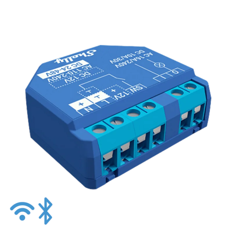 Shelly Plus 1 сух контакт