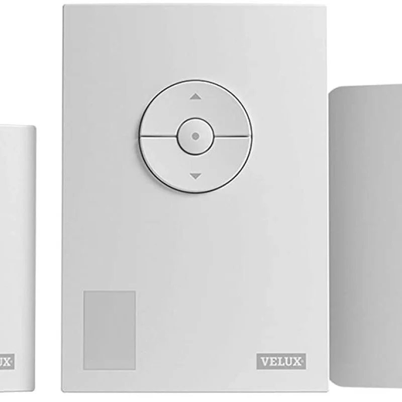 Промо пакет за автоматизация на щори и прозорци VELUX ACTIVE (HomeKit) смарт хъб + сензор за температура и влажност + ключ за бързо затваряне