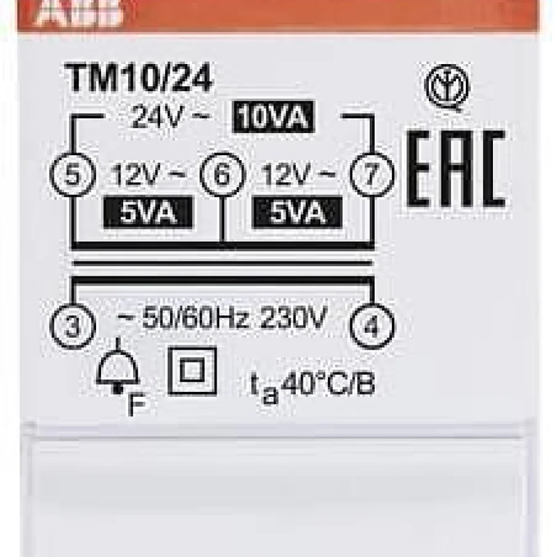 Модулен звънчев трансформатор ABB 12/24V 2 мод