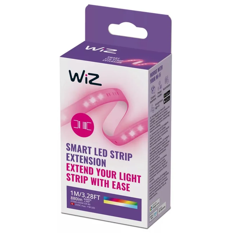 WiZ Smart Led лента удължител 1 м 880 lm RGB