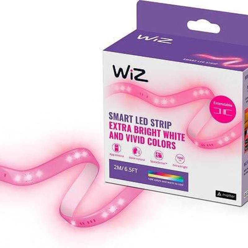 Смарт LED Лента WiZ Starter Kit 2m – 1600lm – Matter & Wi-Fi