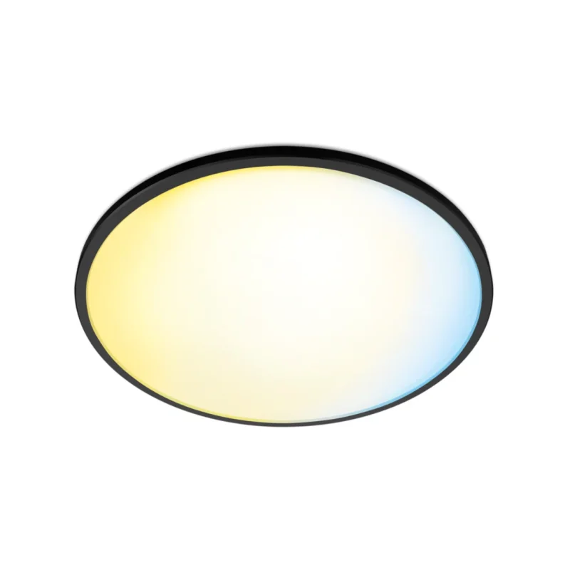 Смарт Wi-Fi плафониера Superslim Ceiling 14 W, черна (Homekit, Google, Alexa)