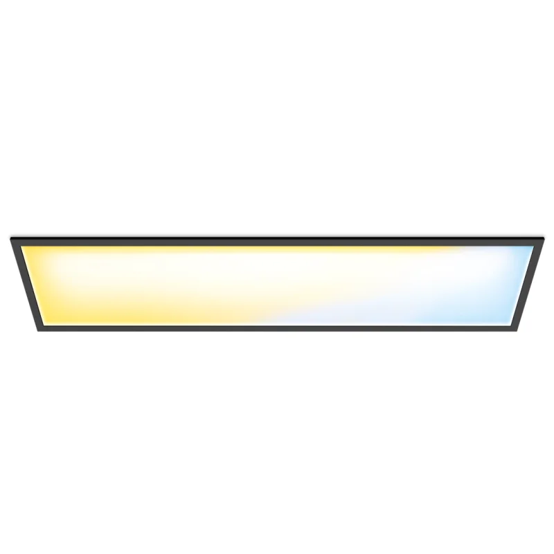 Смарт плафониера WiZ Panel Ceiling 36W Rectangular, черна (Homekit, Google, Alexa)