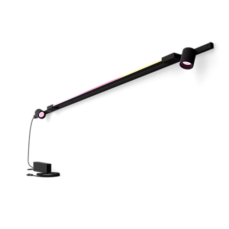 Philips Hue Perifo - комплект за стена осветително тяло и два спота, RGBW (Цвят: Бял)