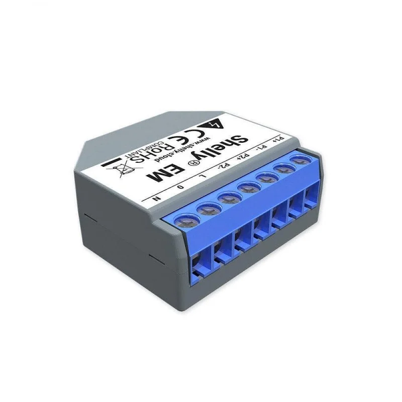 Shelly EM + 1 клема 50A