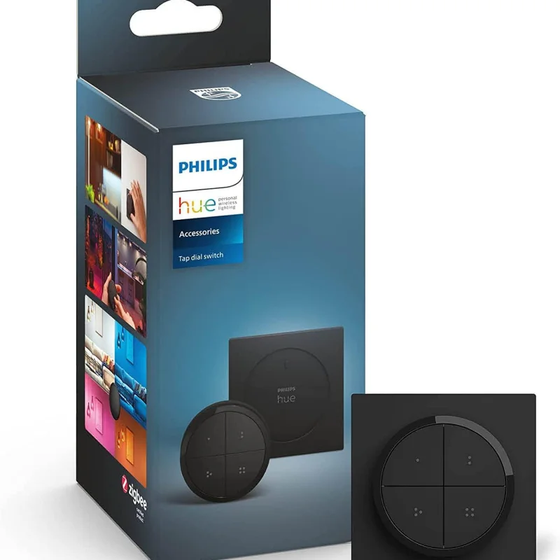 Смарт бутон Philips Hue Tap Dial Switch (Цвят: Бял)