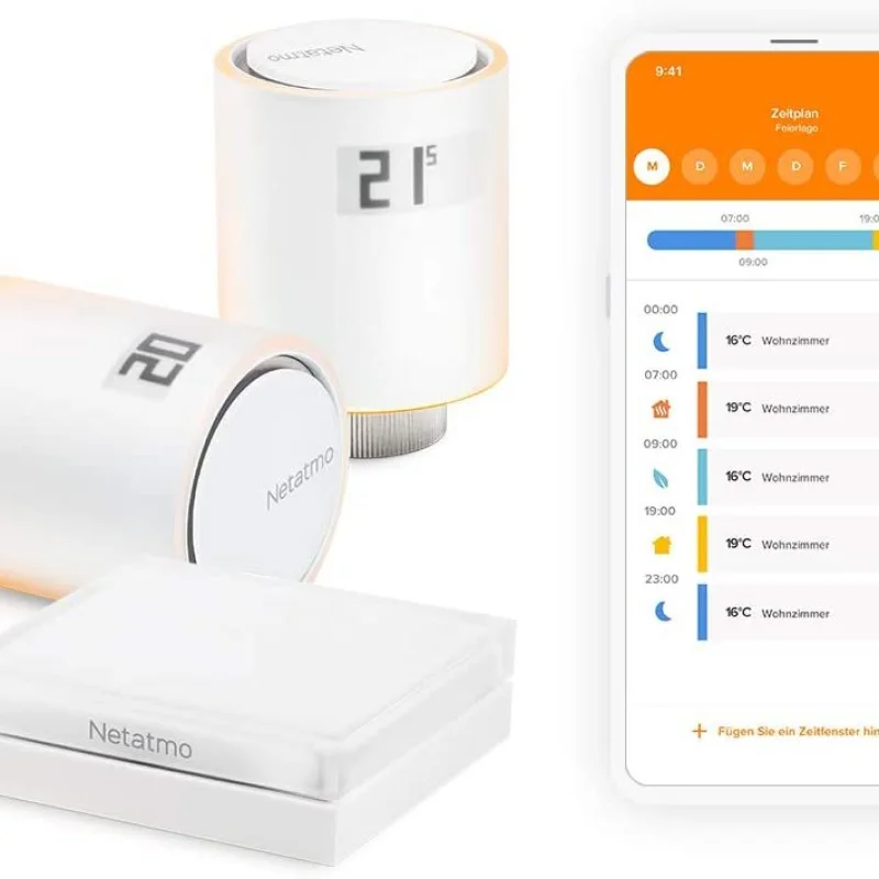 Стартов пакет с термоглави за радиатор Netatmo (HomeKit)