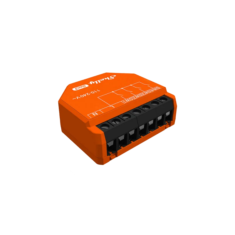 Смарт Wi-Fi реле Shelly i4 Gen3 с 4 входа