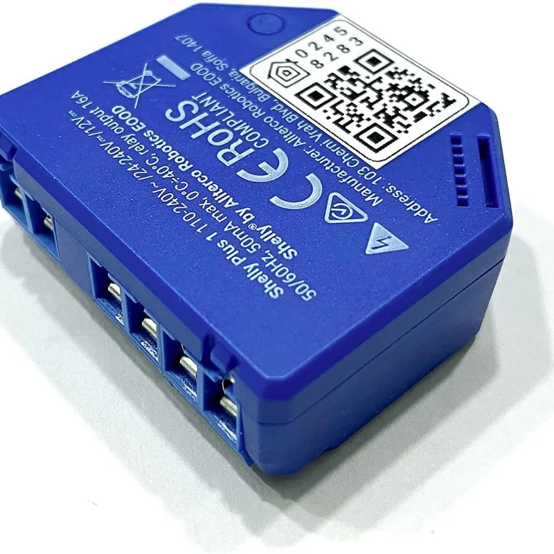 Shelly Plus 1 ( HomeKit ) (Вариант: lock) - Снимка 1