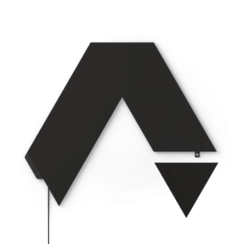 Nanoleaf Ограничено издание, Ultra black triangles, 9 светлинни панела, Smarter Kit
