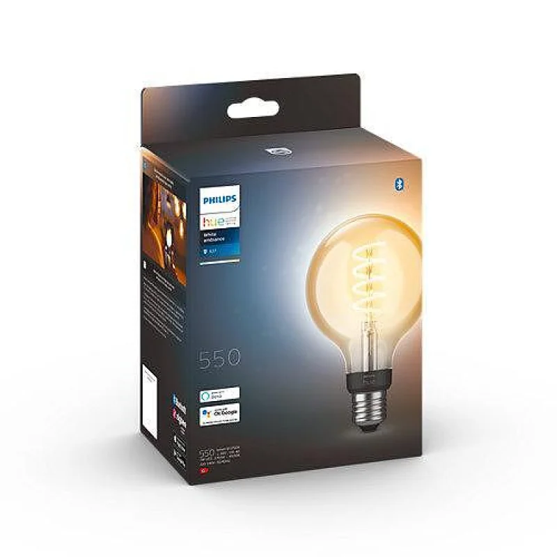Philips HUE LED Крушка Filament 7W E27,  G93 White Ambiance