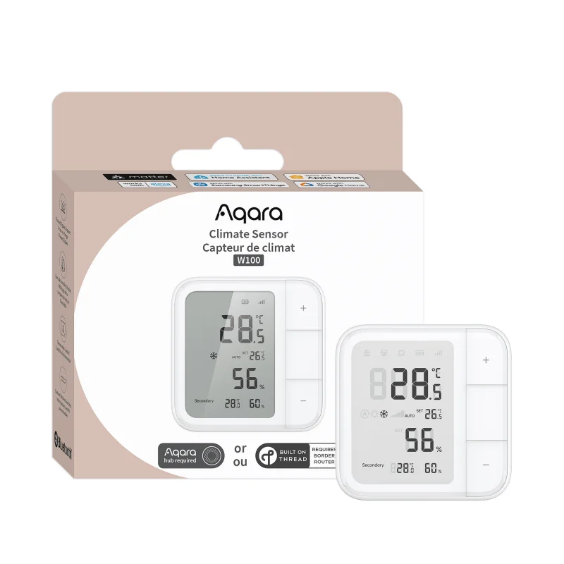 Сензор за температура и влажност Aqara Climate Sensor W100